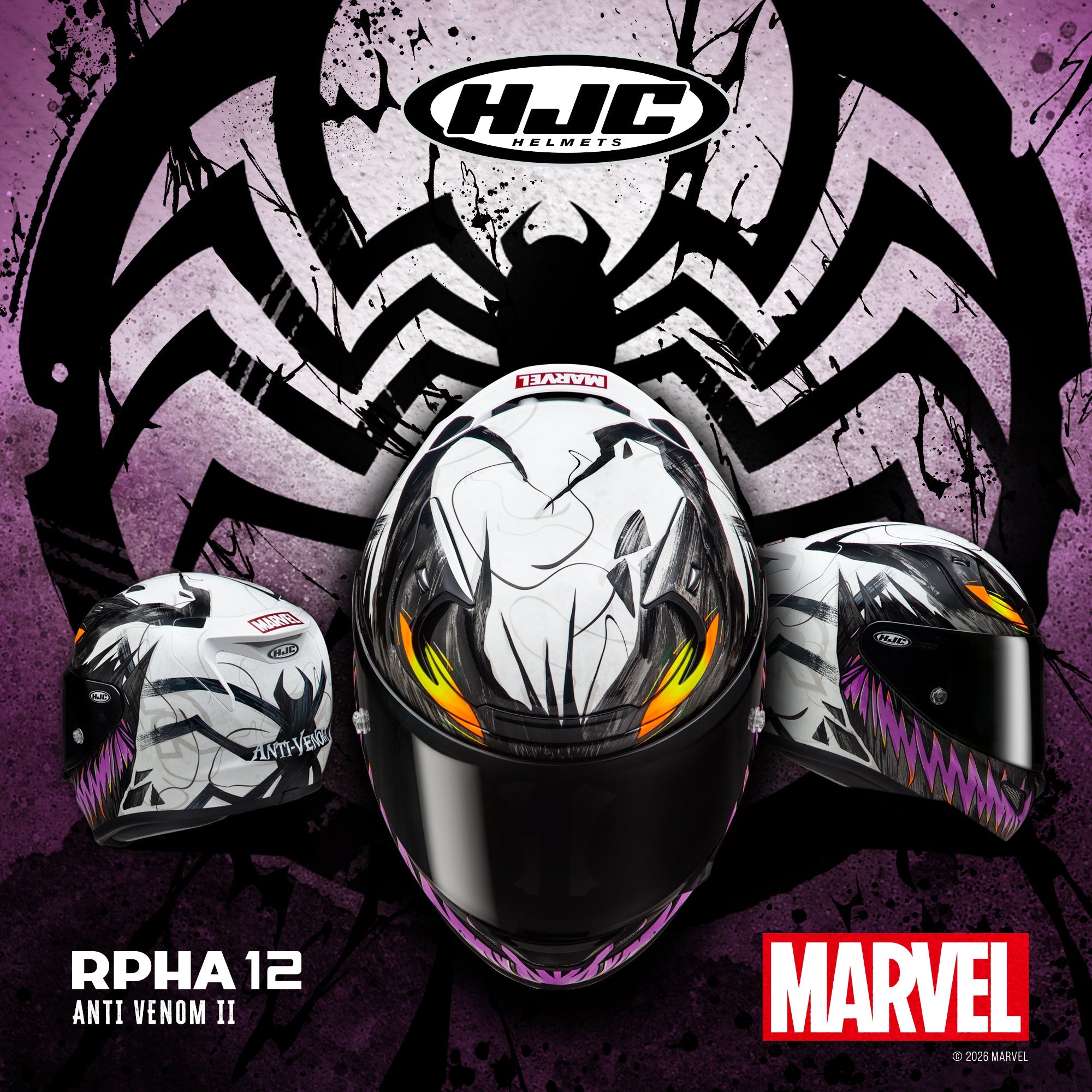 anti venom hjc helmet RPHA 12 II 218 and ECE 22.06 standards HJC RPHA 12N Anti Venom