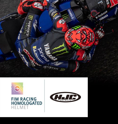 hjc fim helmet RPHA 1 V2 CARBON QUARTARARO LE MANS III RACING MOTORCYCLE HELMETS EUROPE Side forces HJC RPHA 1N: FIM certified
