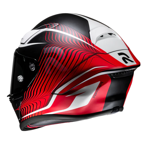 HJC RPHA 11 Pro Carbon Bleer Motorcycle Helmet Red/Black XL 