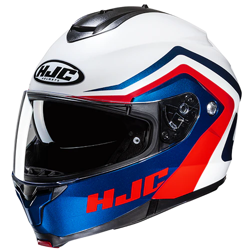 Flip Front Motorcycle Helmet > HJC C91 ECE DOT Sun Visor Pinlock - Tero MC1  Red