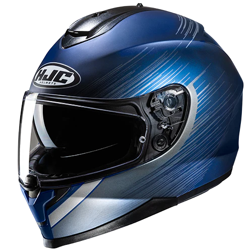 猫がイキイキ」 HJC Helmets:C10 ティンス BLACK/RED/BLUE(MC21SF) M